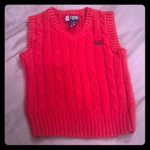 Red Chaps sweater vest
